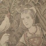 Antique medieval style tapestry