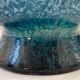 Accolay, Turquoise Ceramic Spinning Top Vase, 1960.