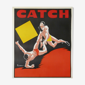 Paul Ordner affiche Catch 99x117 cm