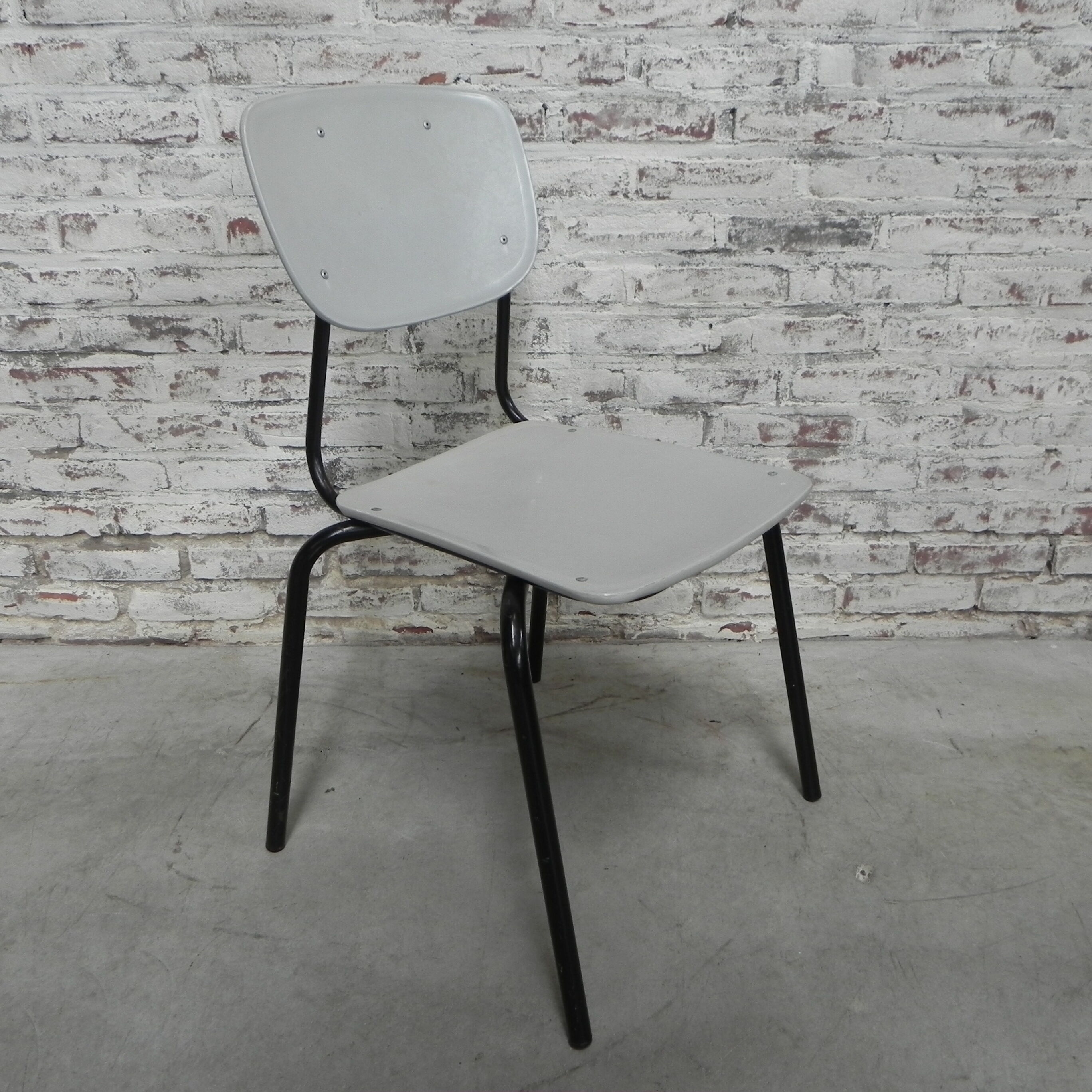 Vintage chair in gray
