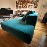 Velvet sofa