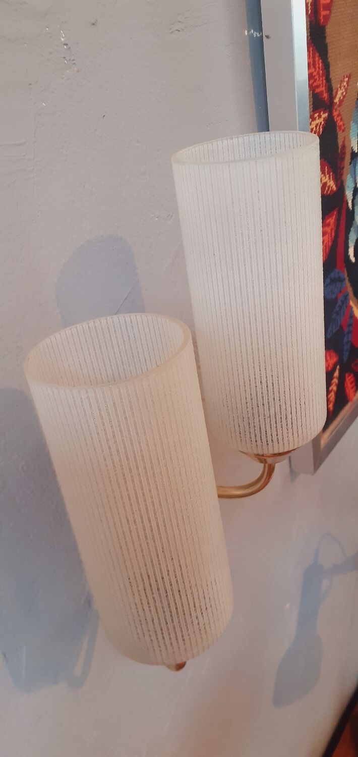 Double vintage wall lamp 50