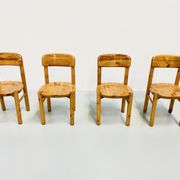 Danish chairs in solid pine by Rainer Daumiller for Hirtshals Savaerk, 1970