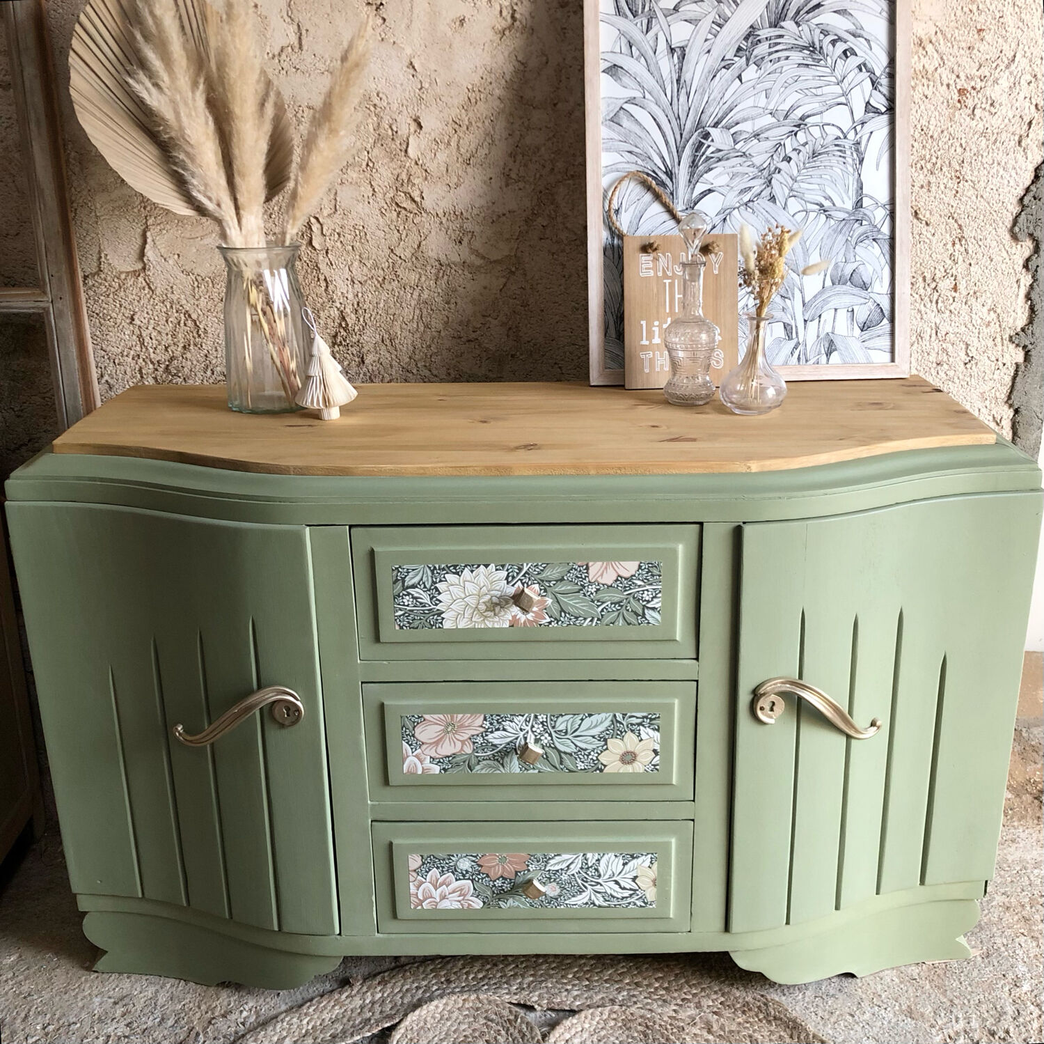 Art deco sideboard chest of drawers