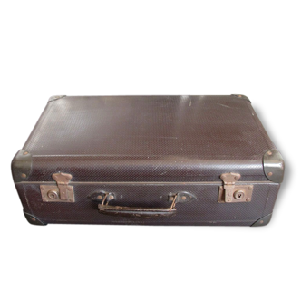 "Brown" suitcase