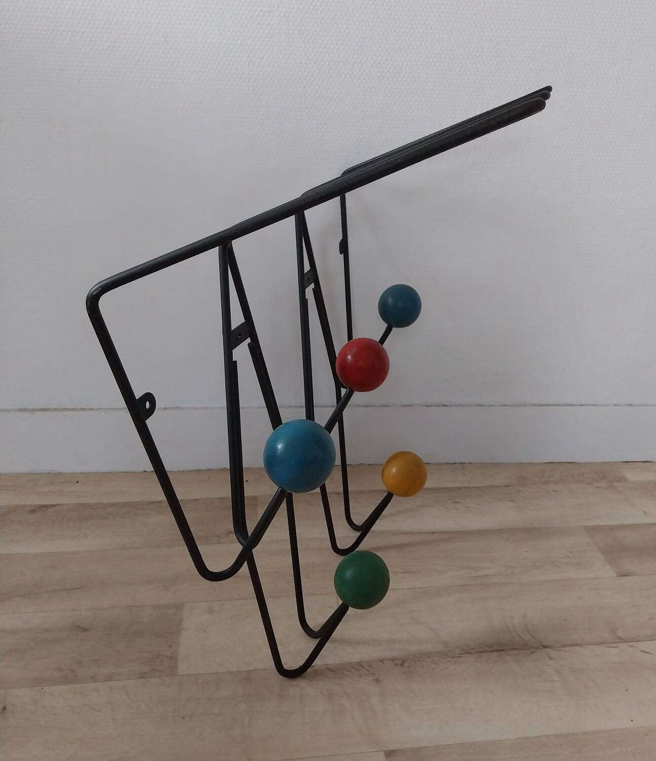 50s wall coat rack