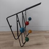 50s wall coat rack