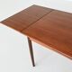 Table à manger extensible scandinave en teck, Danemark 1960