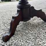 19th century walnut side table