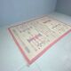 Vintage kilim rug, wool and cotton, folk art style, Poland, 1970s