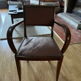 Pair of bridge armchairs