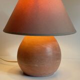 Vintage terracotta artisan lamp