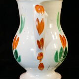 Old 19th century pitcher in faience du sud-west