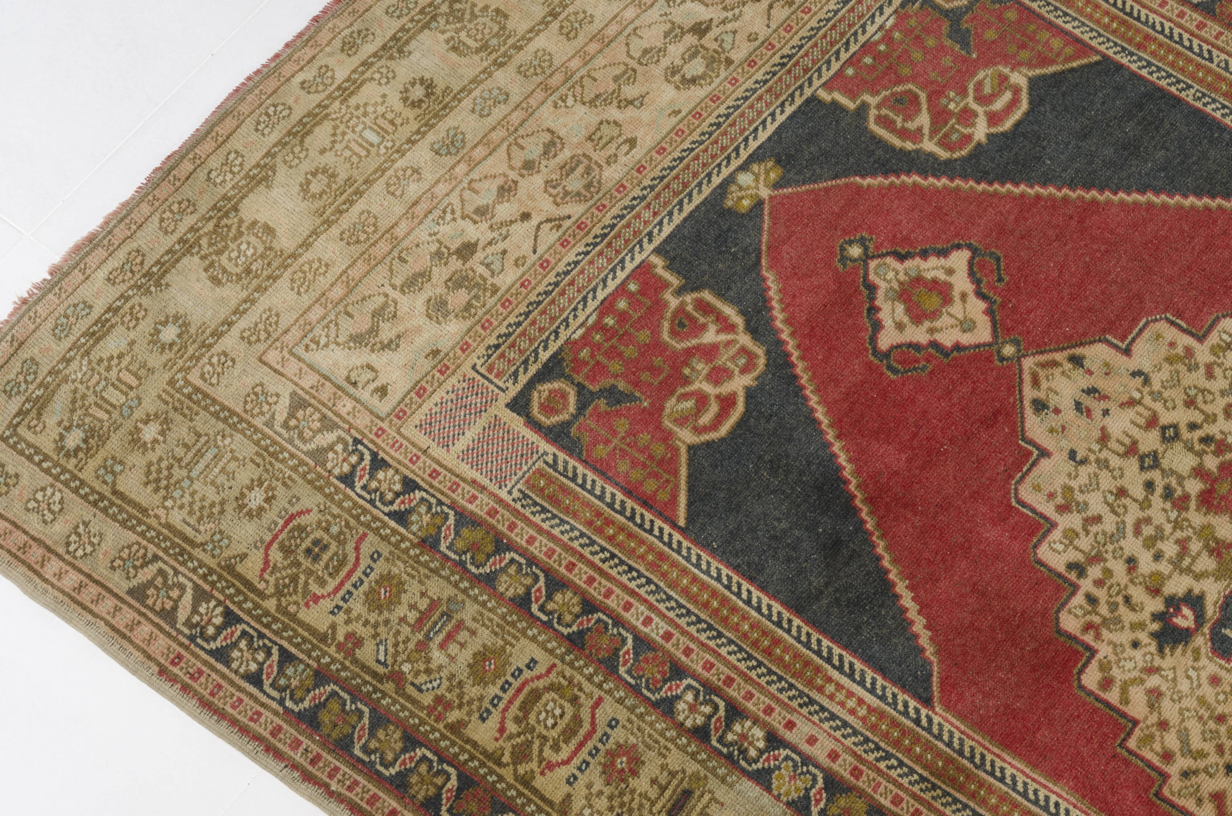 Anatolian Floral Oushak Rug