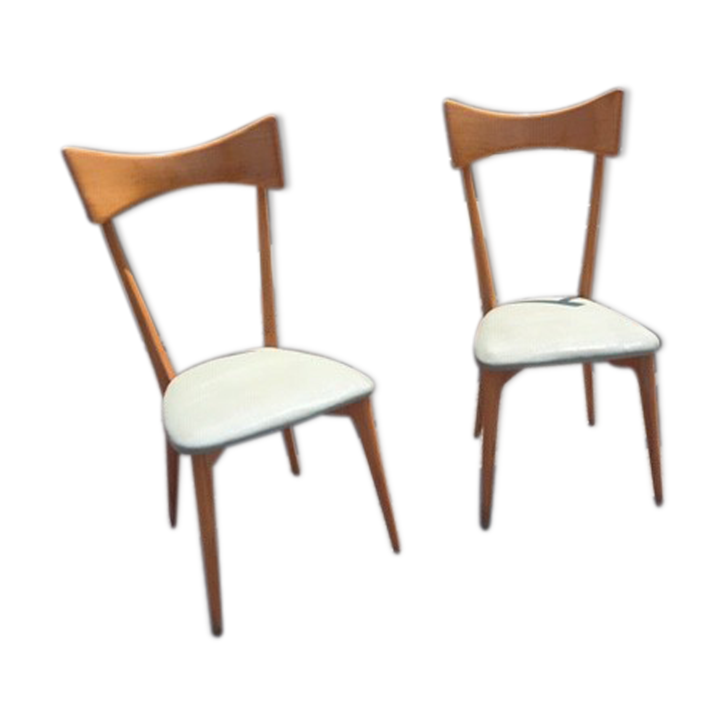 Set of six Ico Parisi chairs