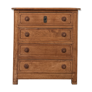 Commode ancienne campagnarde - pin