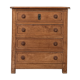 Commode ancienne campagnarde en pin massif (rénovée)