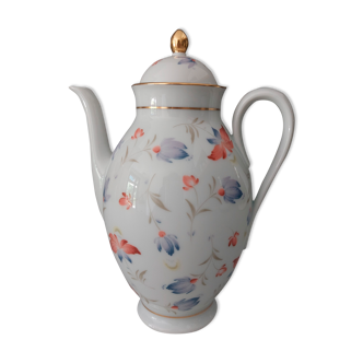 Porcelain coffee maker from the Manufacture Fürstenberg, West Germany