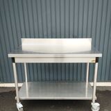 Desserte en inox alimentaire