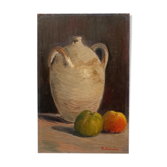 Still life oil painting