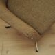 Brown armchair, Danish design, 1970s, production: Denmark