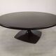 Round coffee table vintage tulip foot
