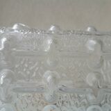 Plafonnier carré en verre