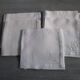 5 large antique embroidered table napkins