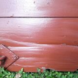 Pair of old openwork shutters