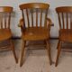 Lot de chaises et fauteuils campagnard