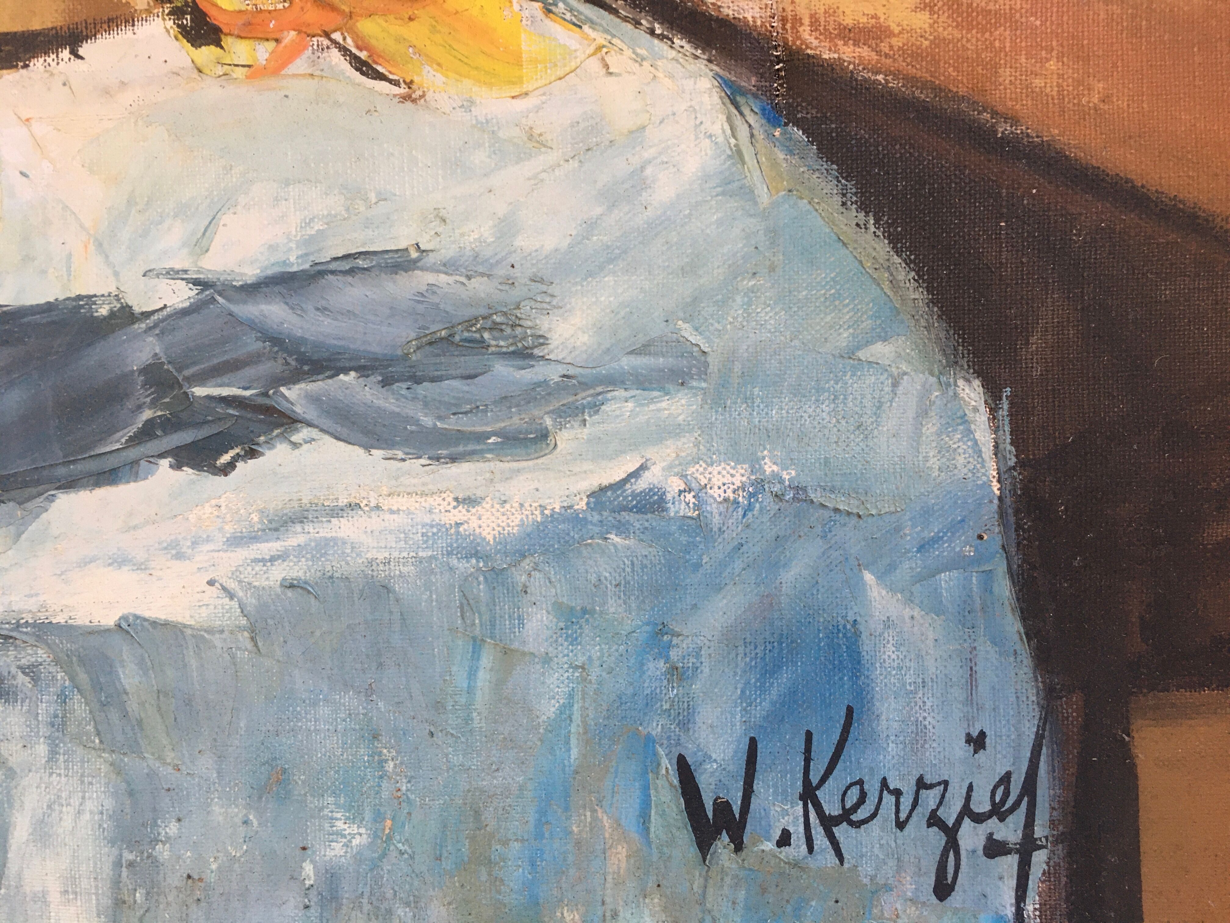 Bouquet table W.Kerzief