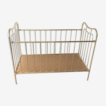 Child brass bed years 70