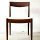 Chaises en teck, 3 pièces, Lübke, Allemagne, années 1960, vintage, milieu du siècle