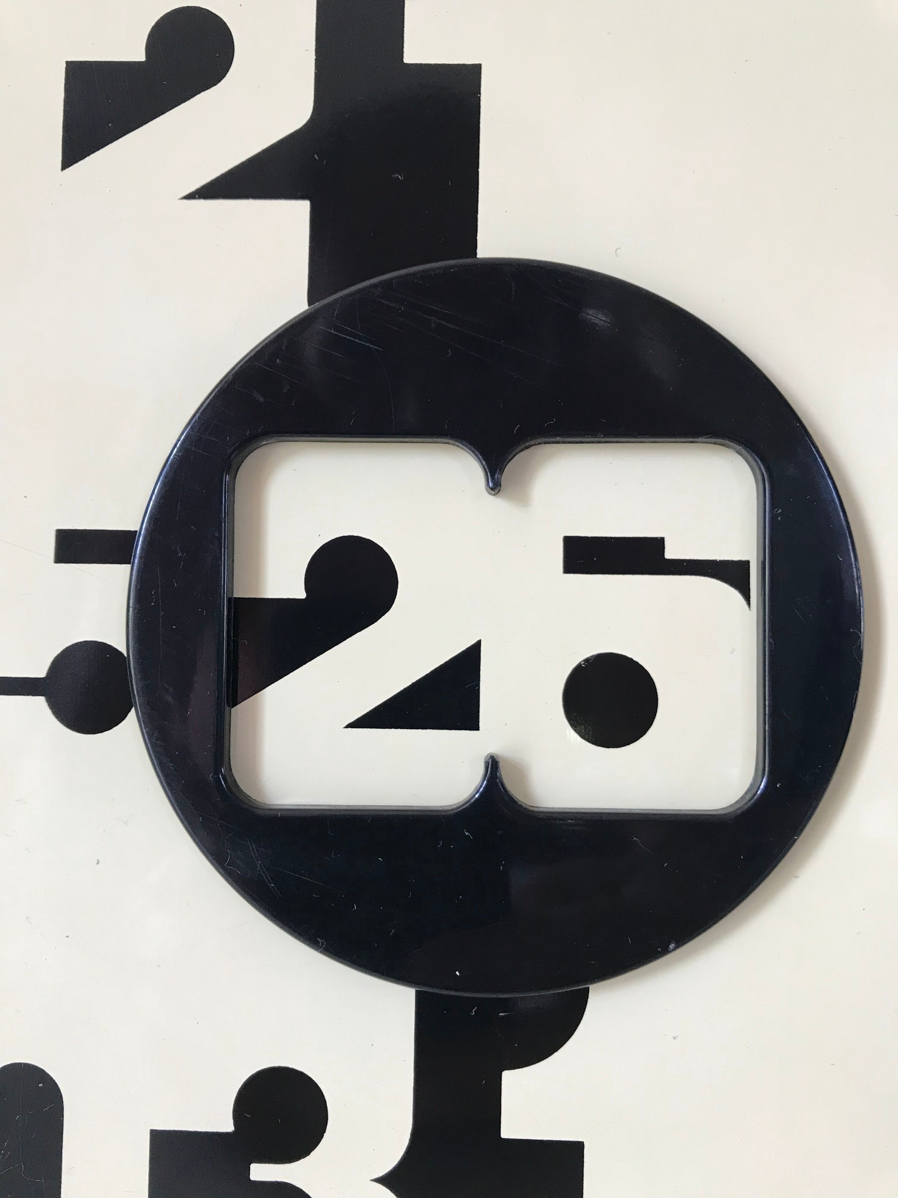 Perpetual calendar piranha design jean pierre vitras Annees 70
