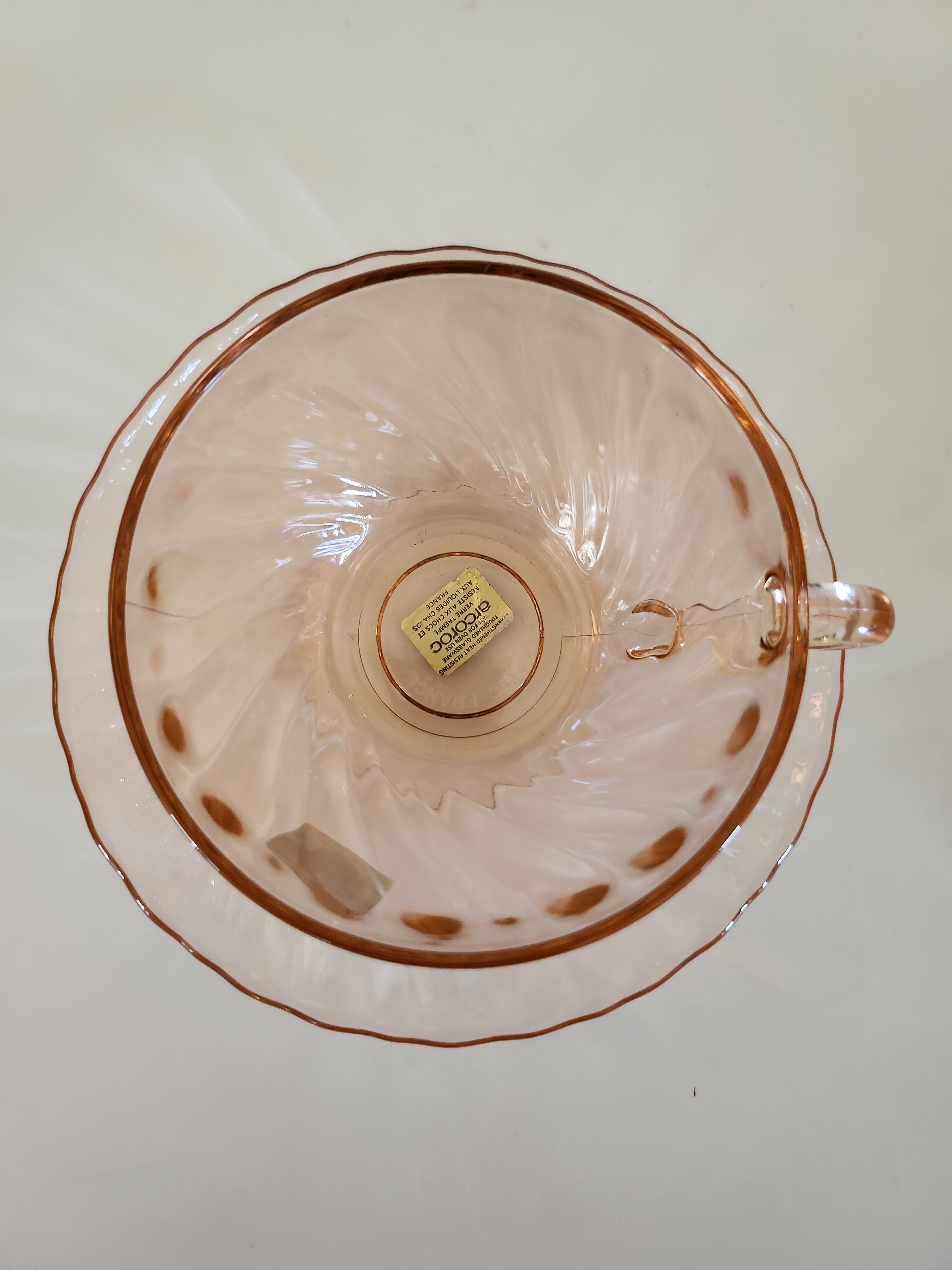 Set 6 cups and new rosaline saucers