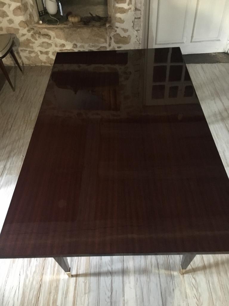 Vintage mahogany dining table