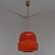 Mid-century Glass Pendant,1970's.