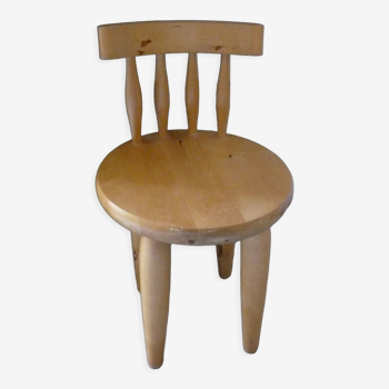 Wooden children's chair