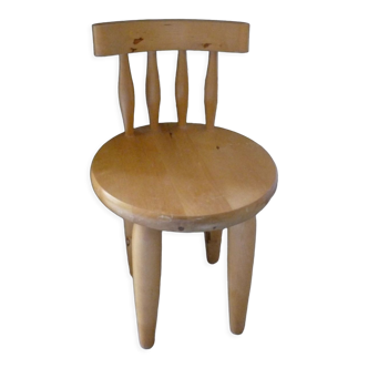 Wooden children's chair