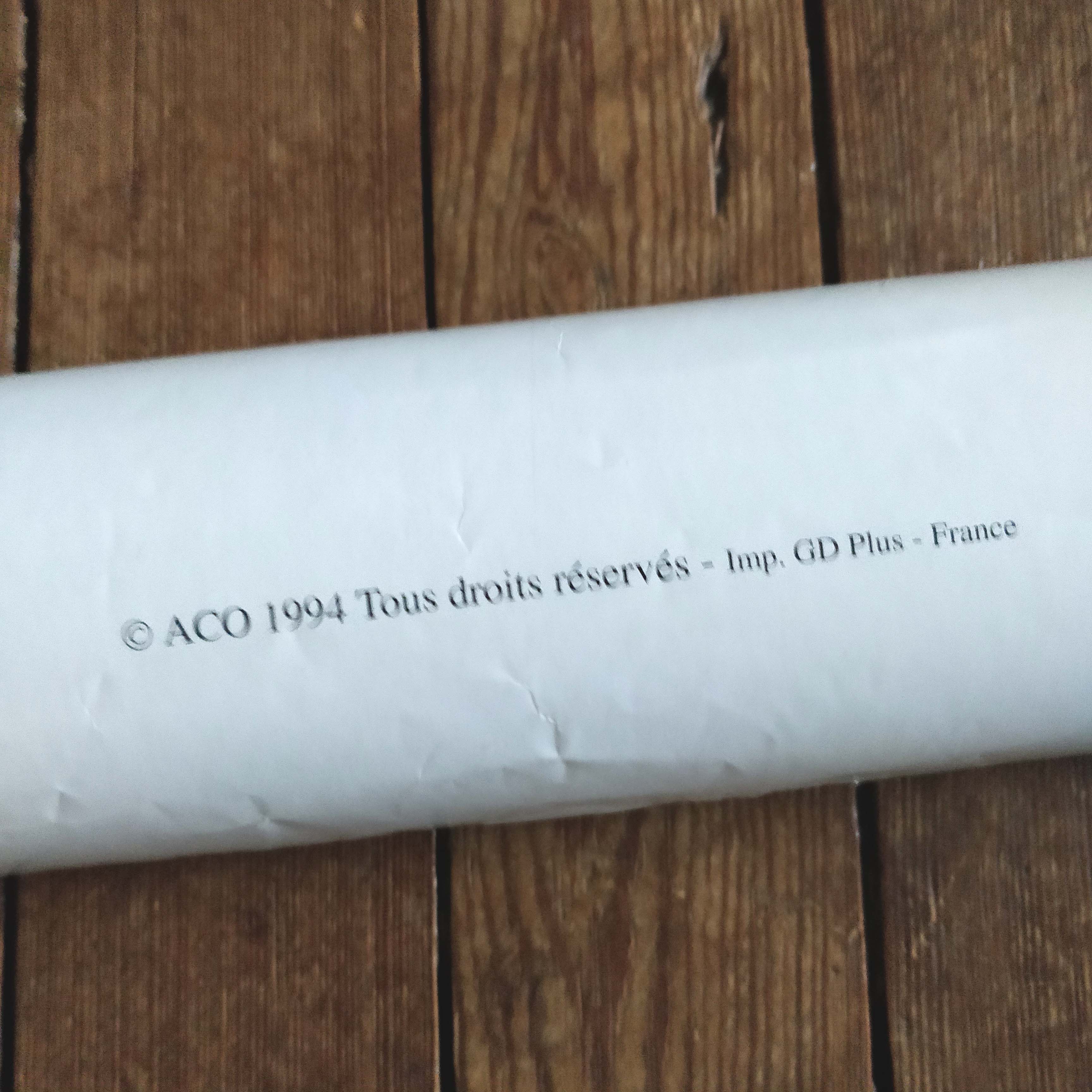 24-hour poster of Le Mans Automobiles 1925