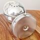 Paire de lampes design Space Age 1960 chromées