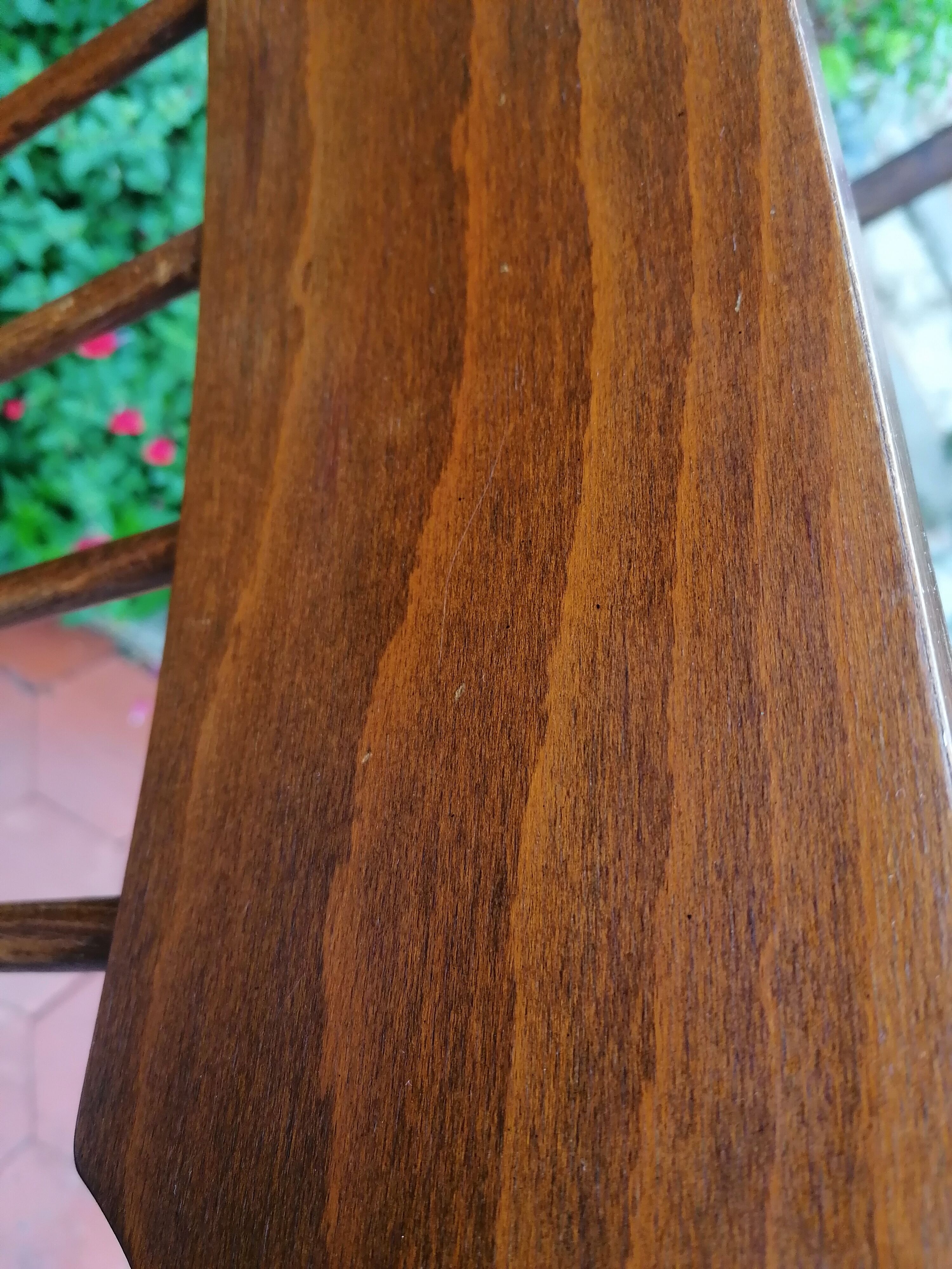 Wooden rocking chair