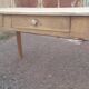 Farm table oak 2 drawers