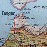 School Vidal-Lablache n ° 44 Morocco map