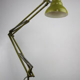 Green Adjustable Achitect Table Lamp, 1970s