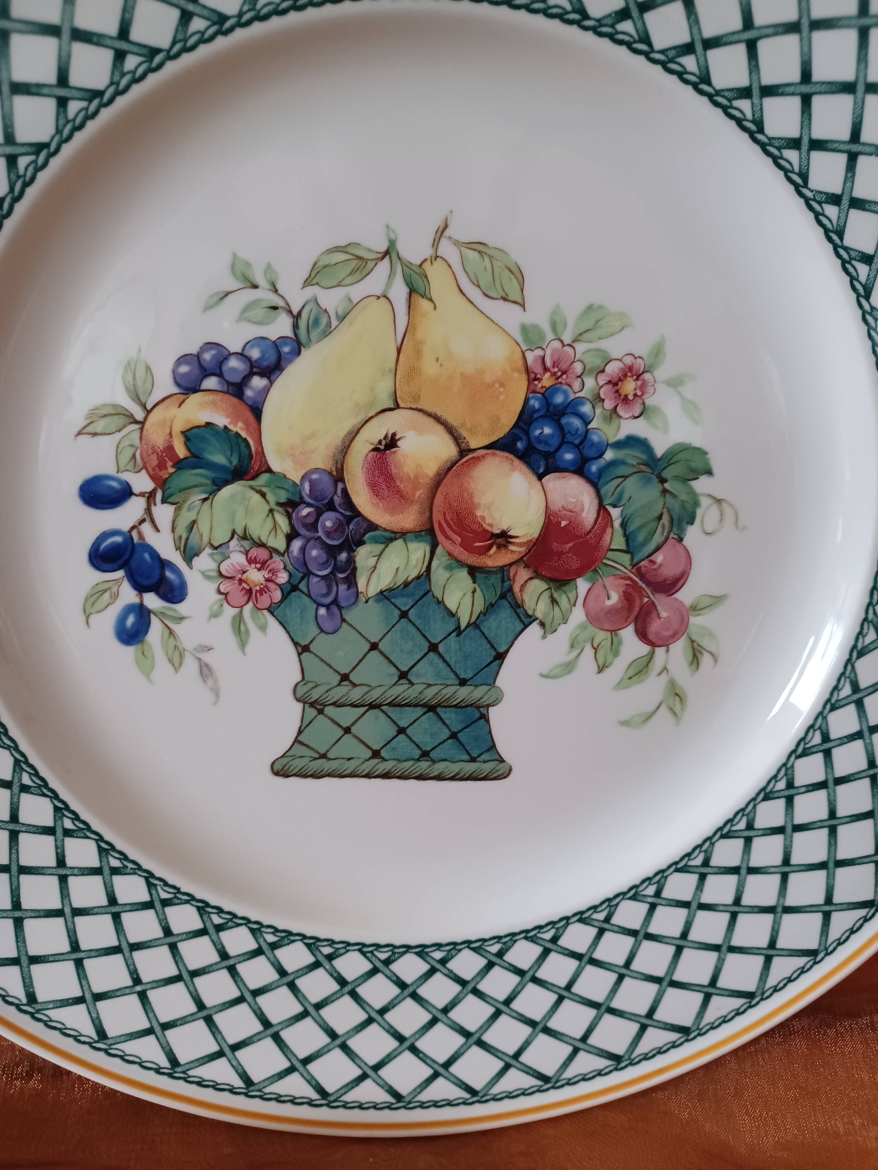 Villeroy & Boch BASKET 26㎝6枚セット Villeroy & Boch BASKET Part Of Country Collection Dinner Service