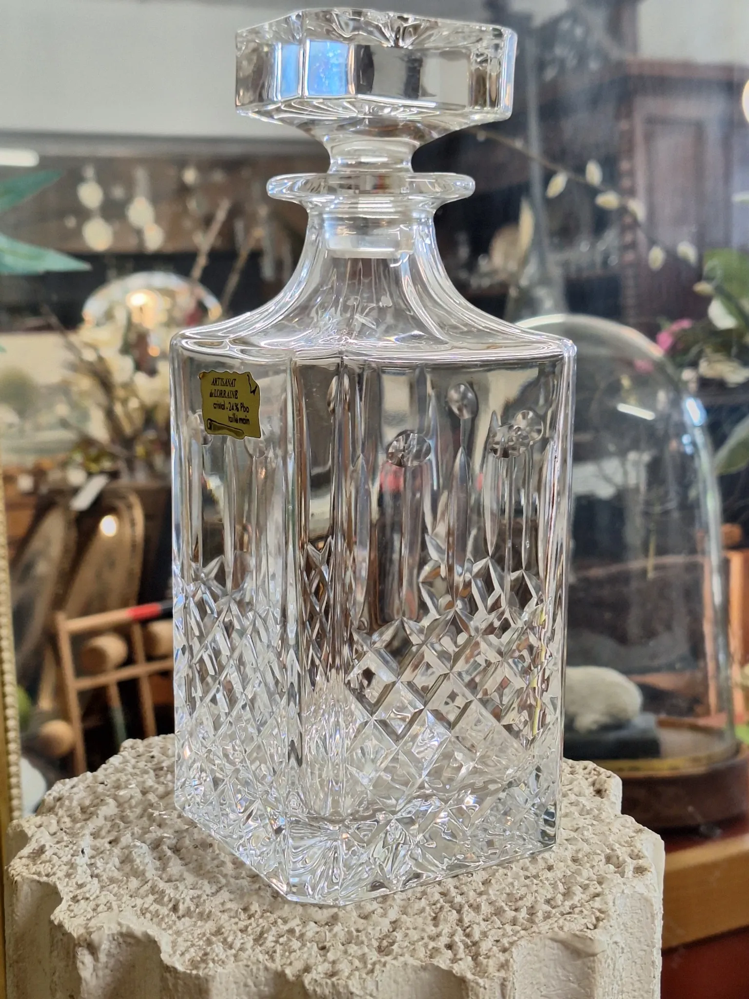 Carafe à whisky en cristal