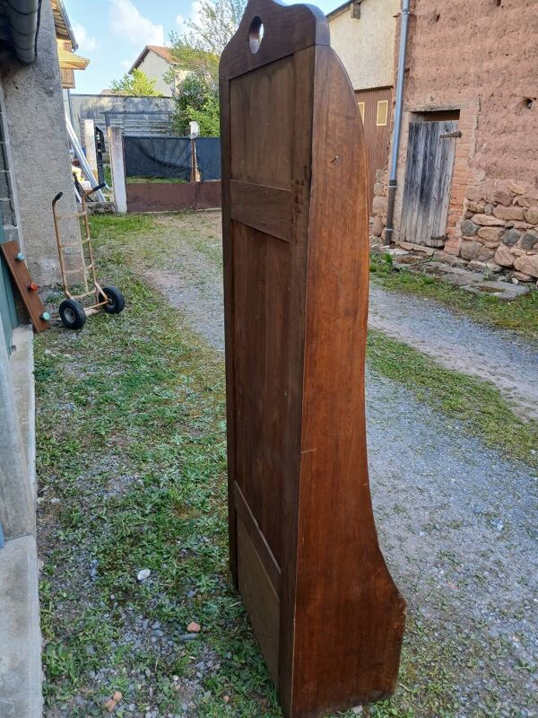 Porte manteau coffre en bois