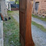 Wooden coat rack trunk