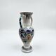 Vintage hand-painted Mediterranean ceramic vase - Berber vase